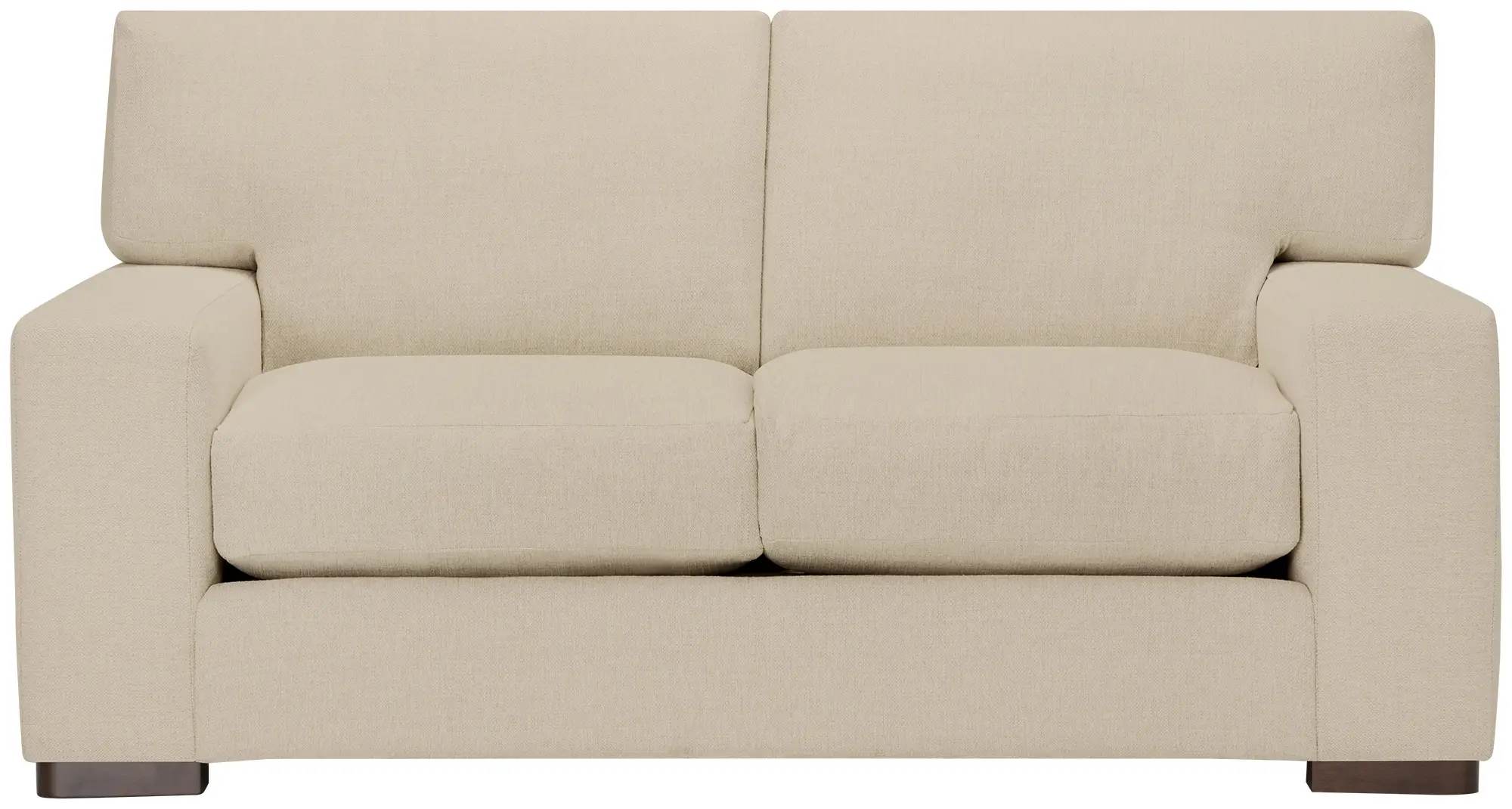 Veronica Khaki Down Loveseat Veronica Khaki Down Loveseat