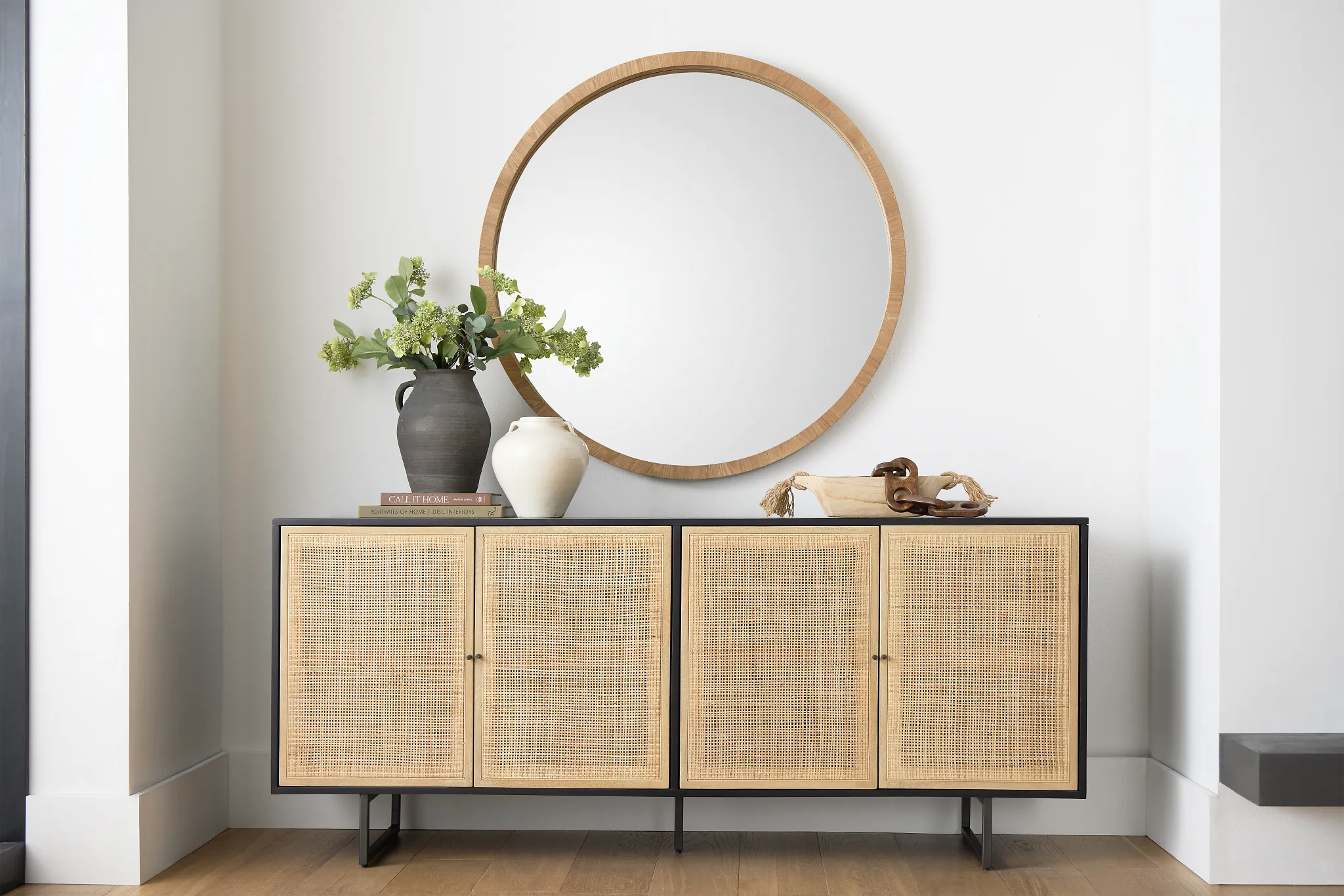 Malibu Black Credenza