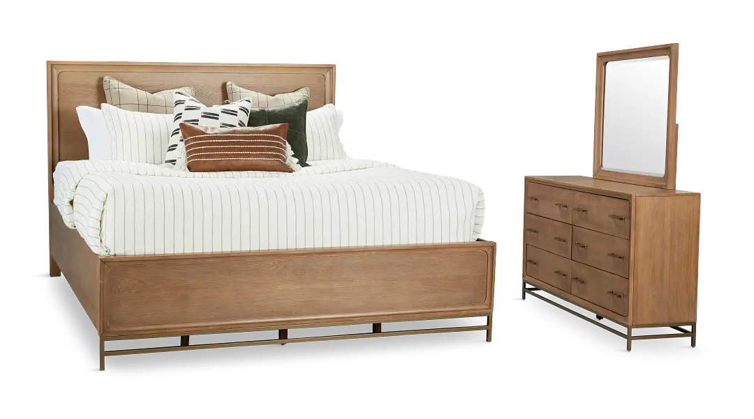 Provo Mid Tone Panel Bedroom Provo Mid Tone Panel Bedroom