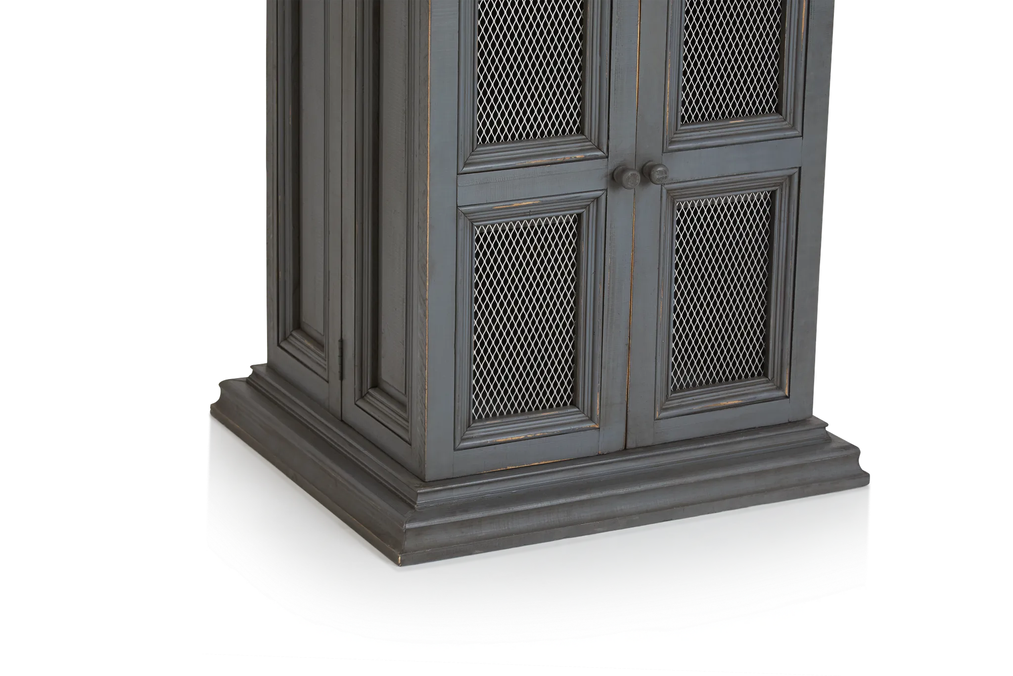Marcello Gray Wood Fold Out Bar
