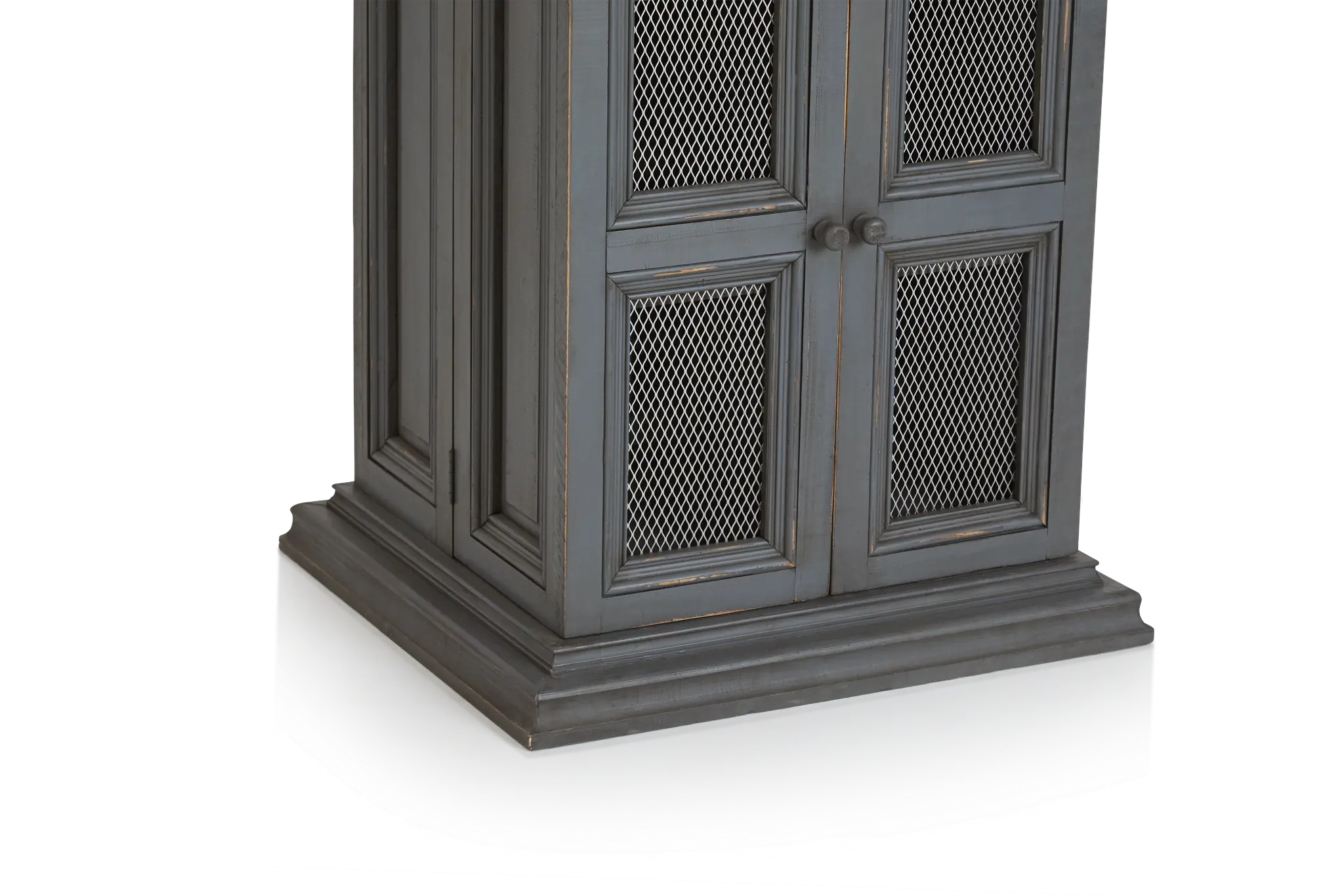 Marcello Gray Wood Fold Out Bar Marcello Gray Wood Fold Out Bar
