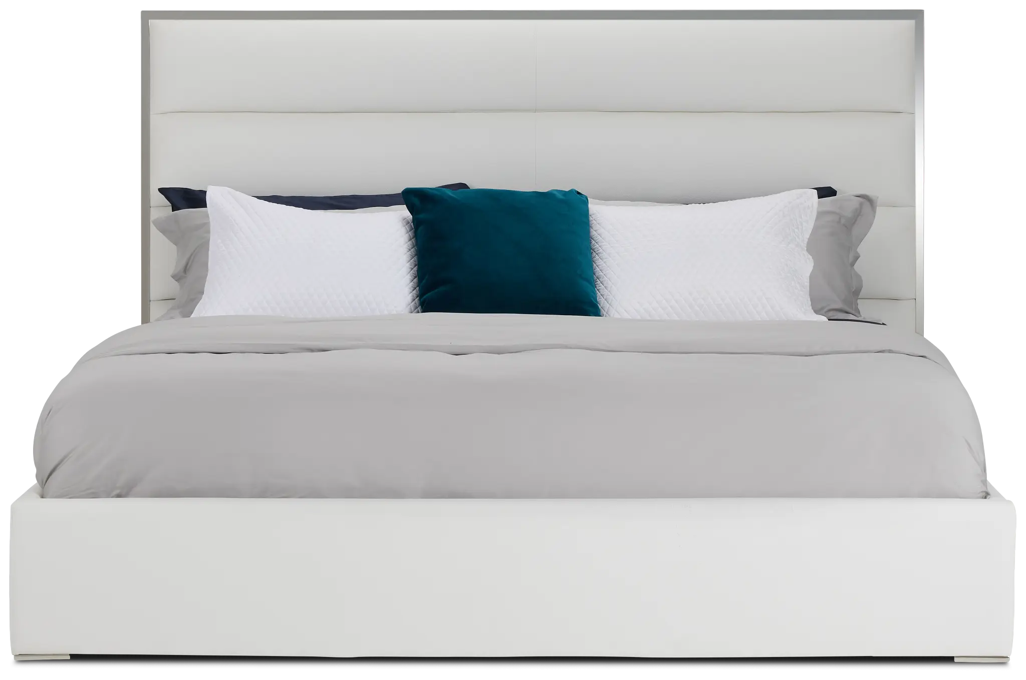 Cortina White Uph Platform Bed Cortina White Uph Platform Bed
