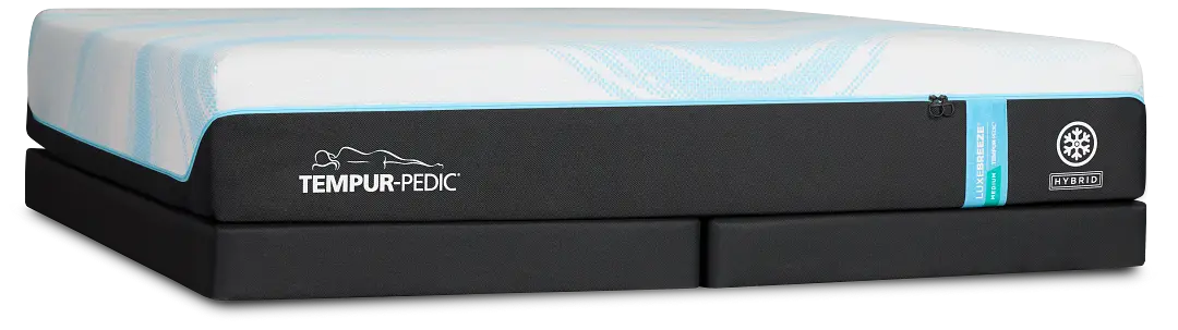 Tempur-pedic Tempur-luxebreeze Medium Low-profile Mattress Set Tempur-pedic Tempur-luxebreeze Medium Low-profile Mattress Set