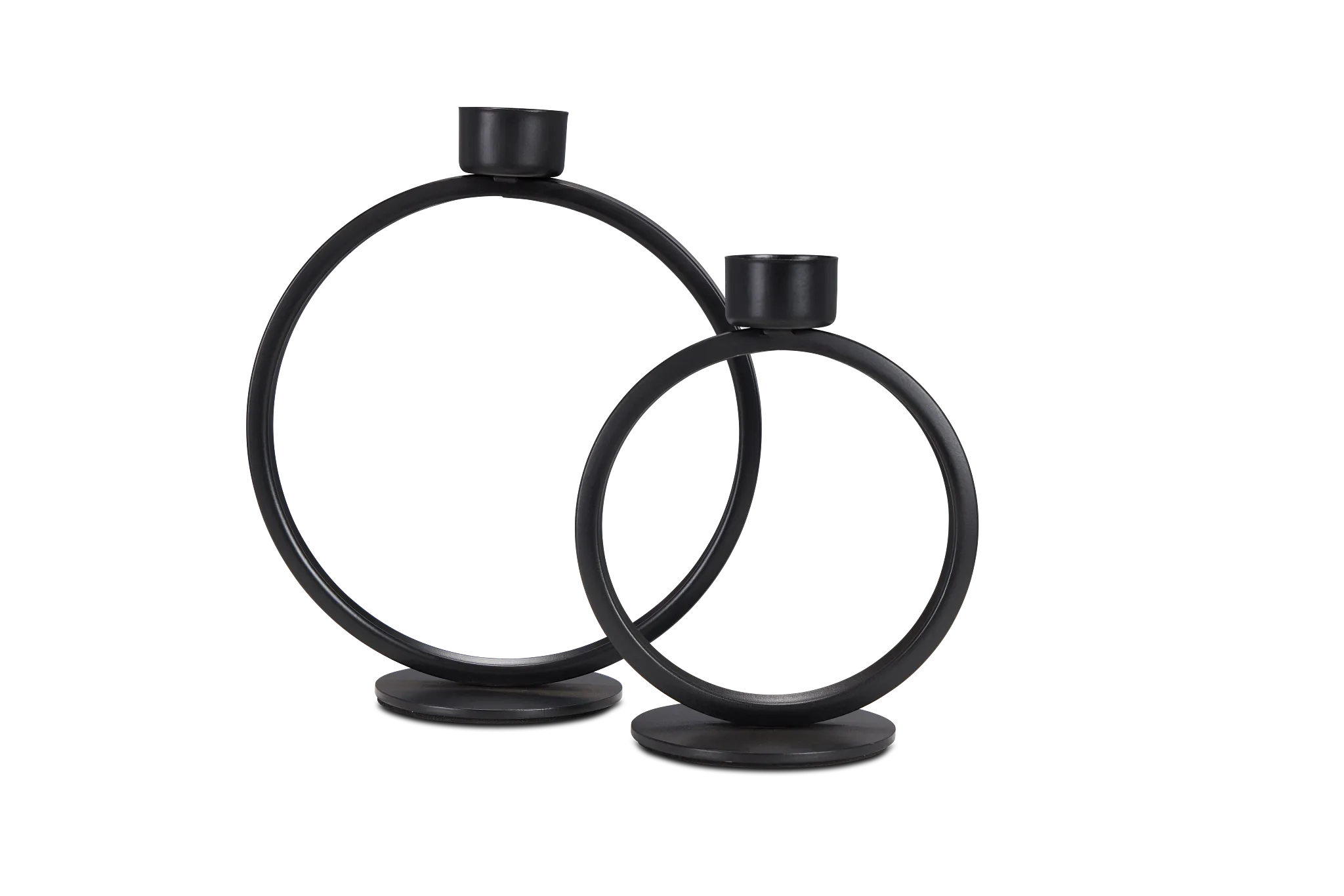 Canon Black Small Candle Holder