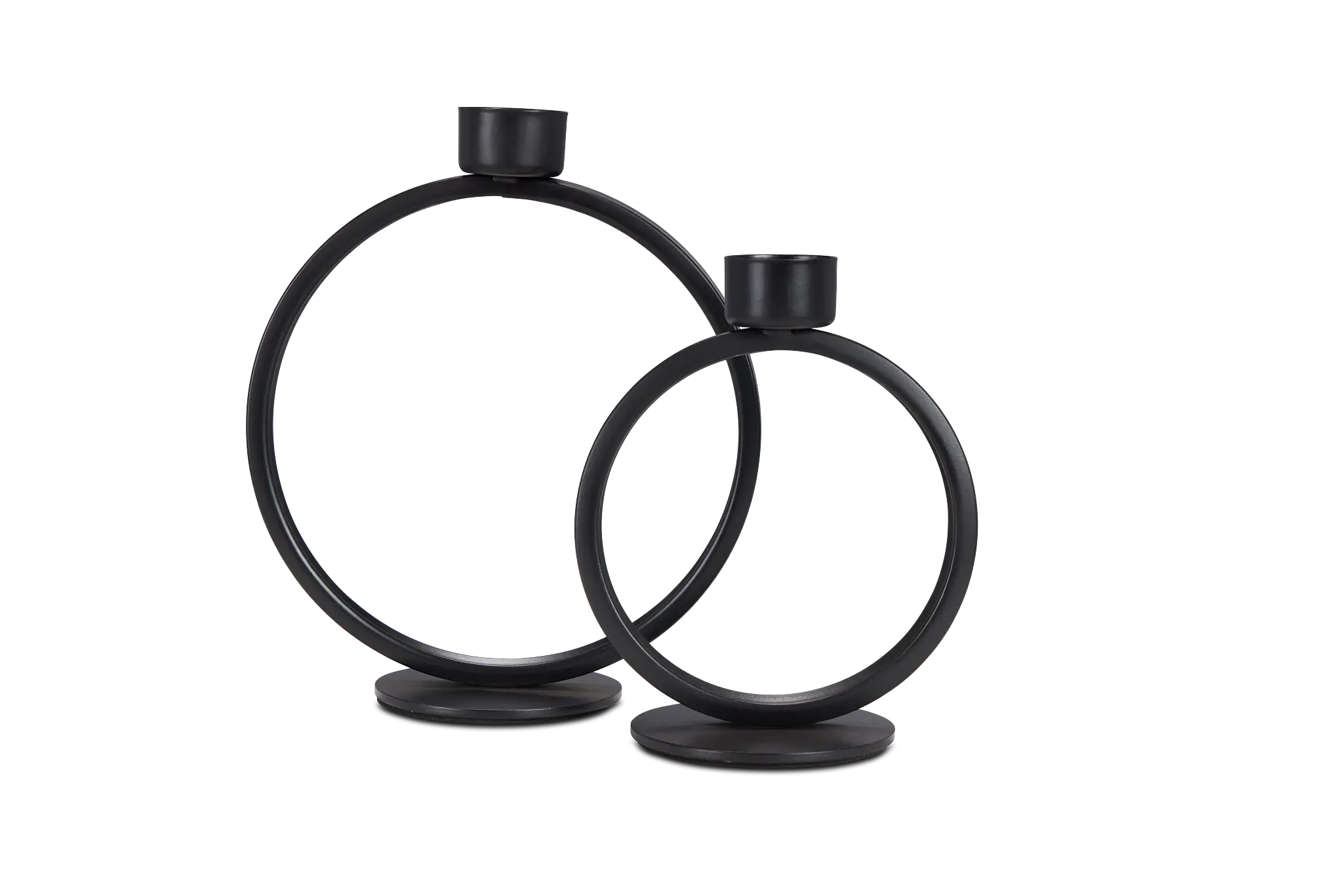 Canon Black Small Candle Holder Canon Black Small Candle Holder