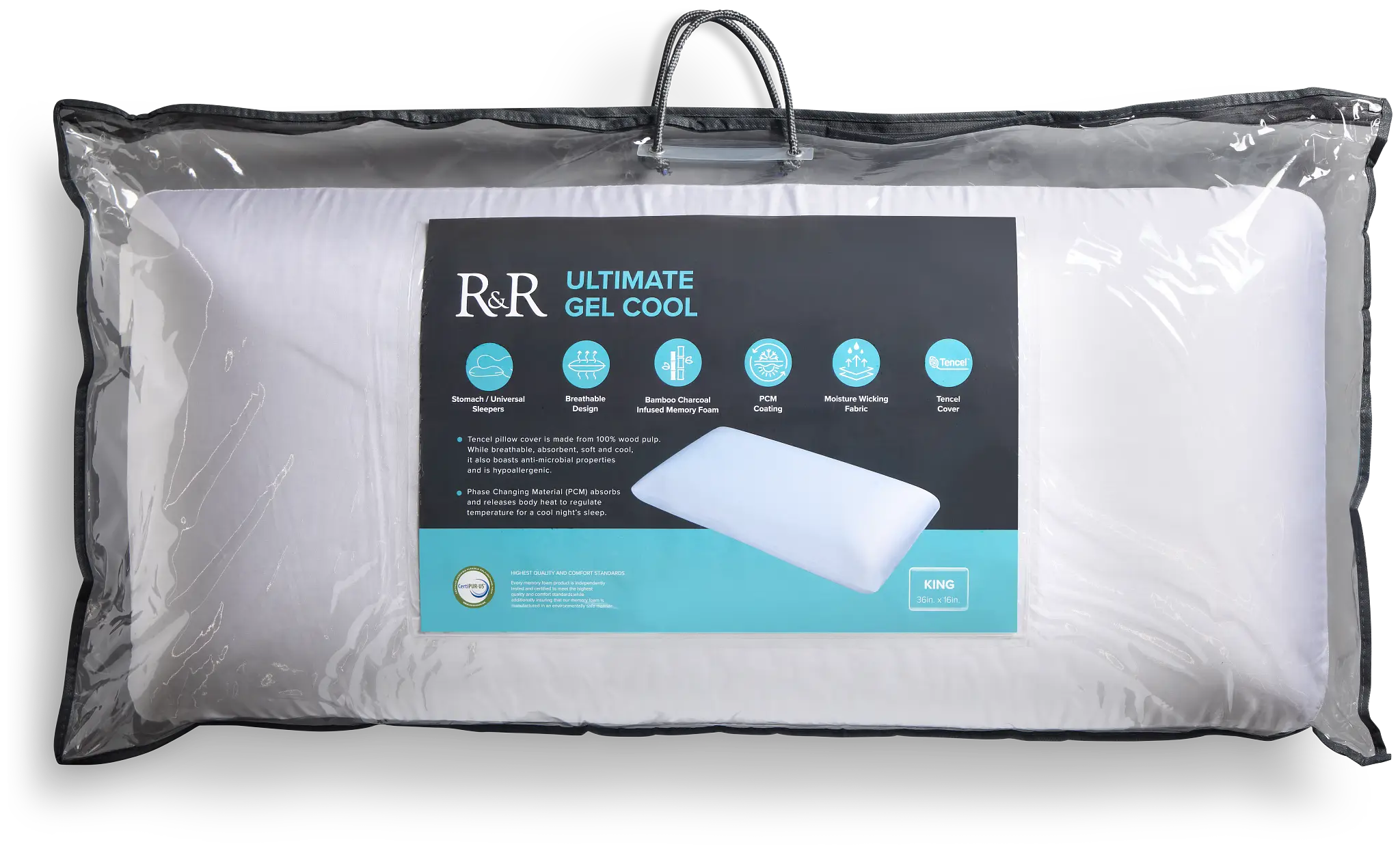 Rest & Renew Ultra Gel Stomach/back Sleeper Pillow Rest & Renew Ultra Gel Stomach/back Sleeper Pillow