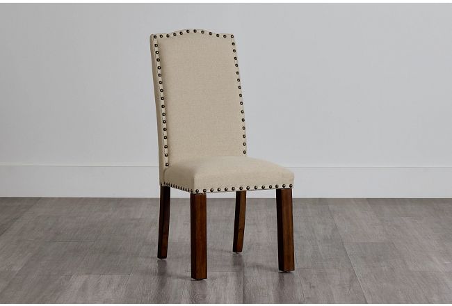 Napa Dark Tone Upholstered Side Chair