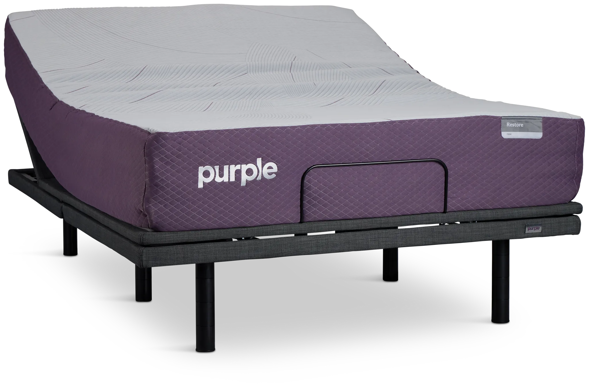 Purple Restore Firm Premium Plus Smart Adjustable Mattress Set