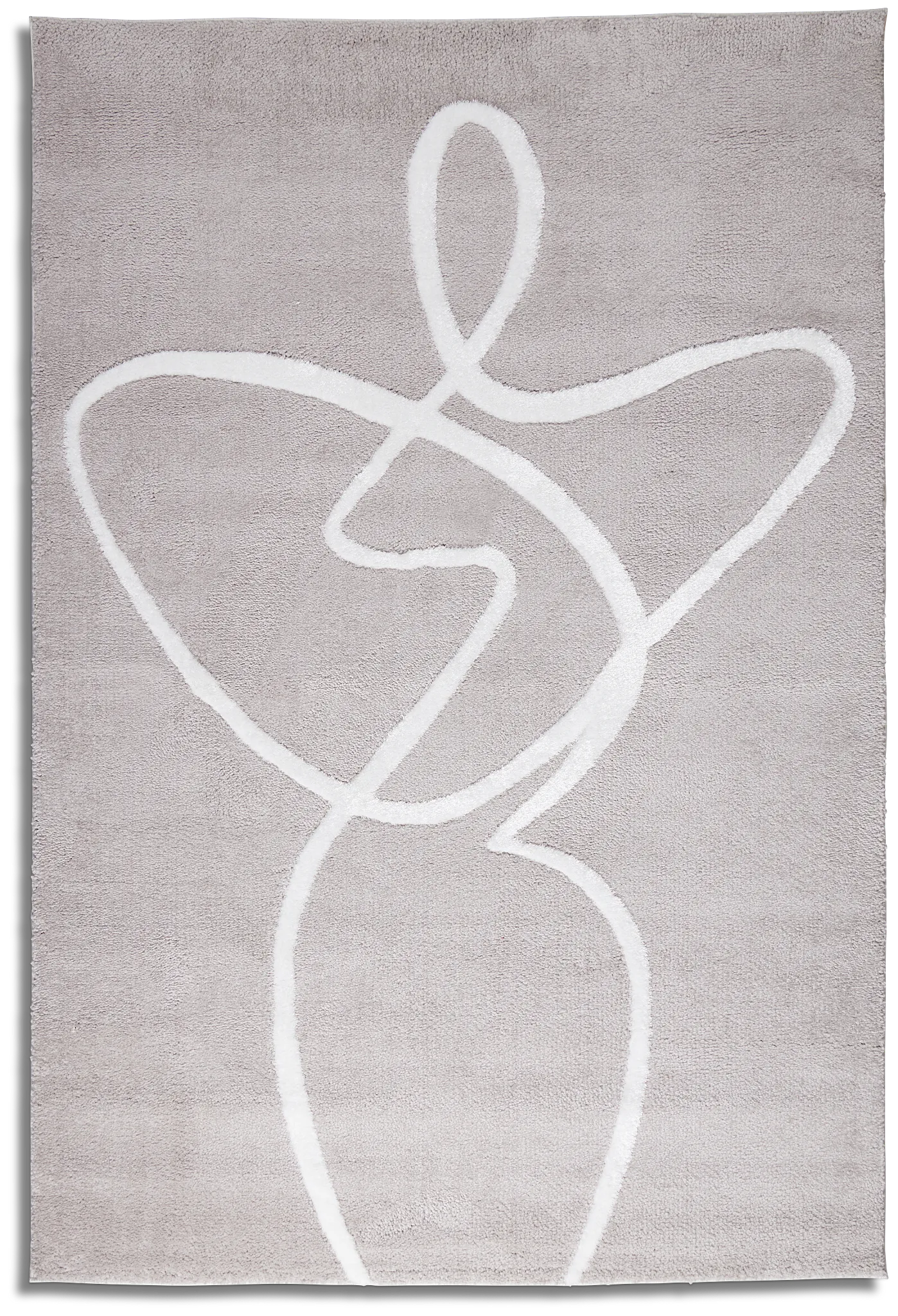 Mimi Gray 8x10 Area Rug