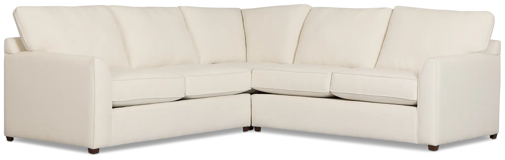 Tate Light Beige Fabric Medium 2-arm Left Facing Sleeper Sectional Tate Light Beige Fabric Medium 2-arm Left Facing Sleeper Sectional
