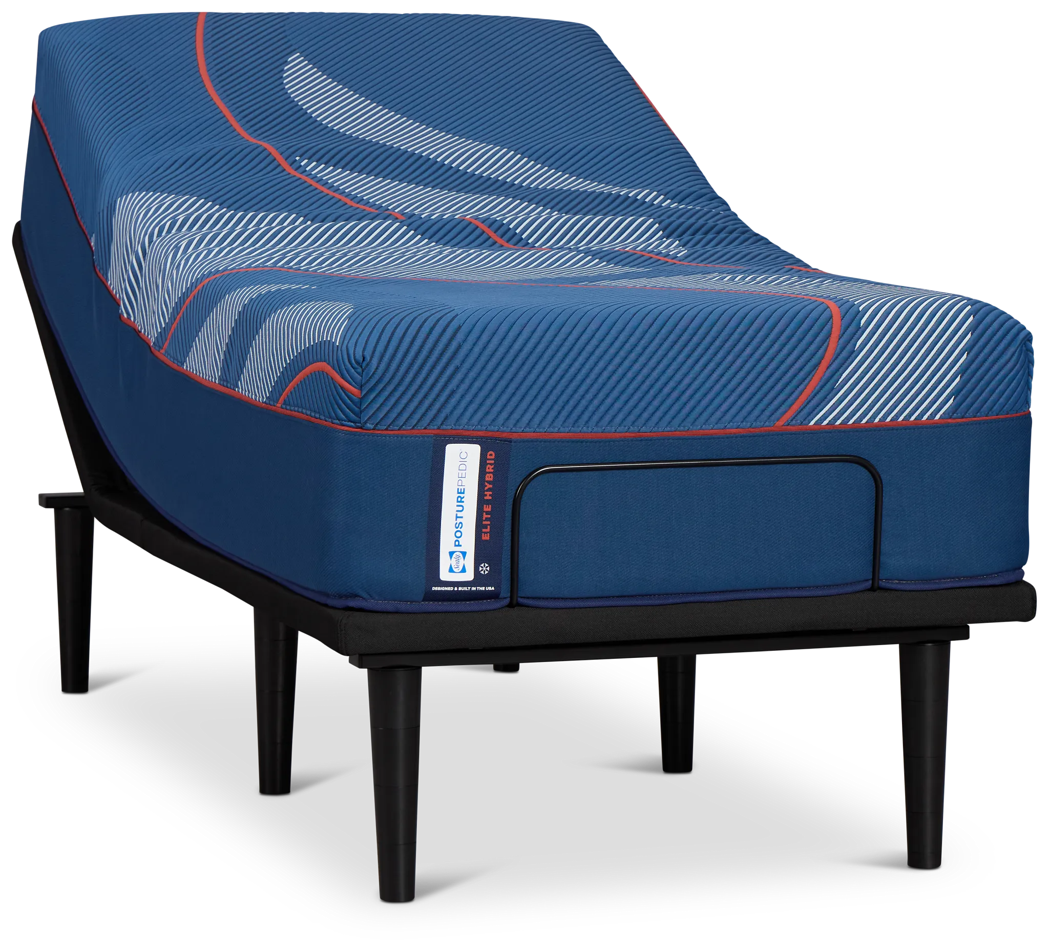 Posturepedic Elite Hybrid Brenham 2 Soft Ease Adjustable Mattress Set