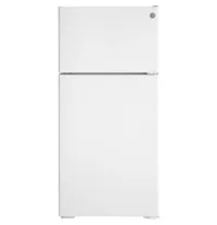 Ge 17 Series White Top Freezer Refrigerator