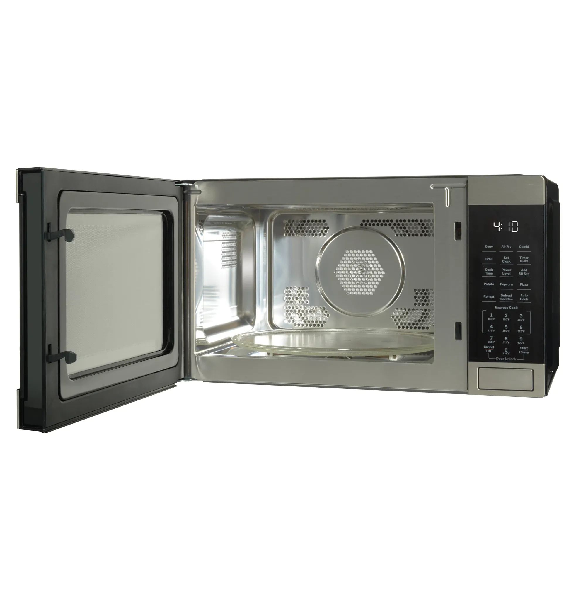 Ge 10 Series Stainless Steel Countertop Microwave