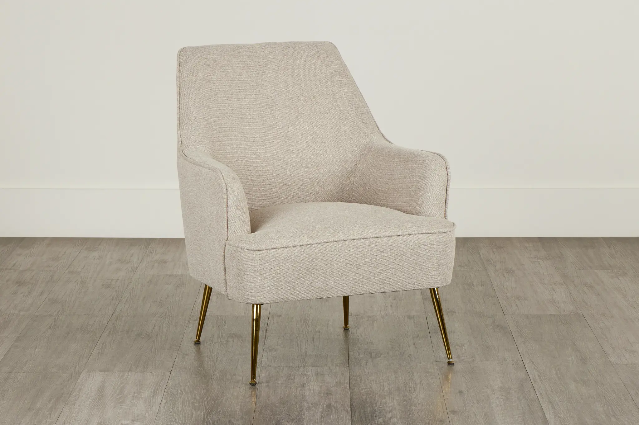 Lina Beige Fabric Accent Chair Lina Beige Fabric Accent Chair