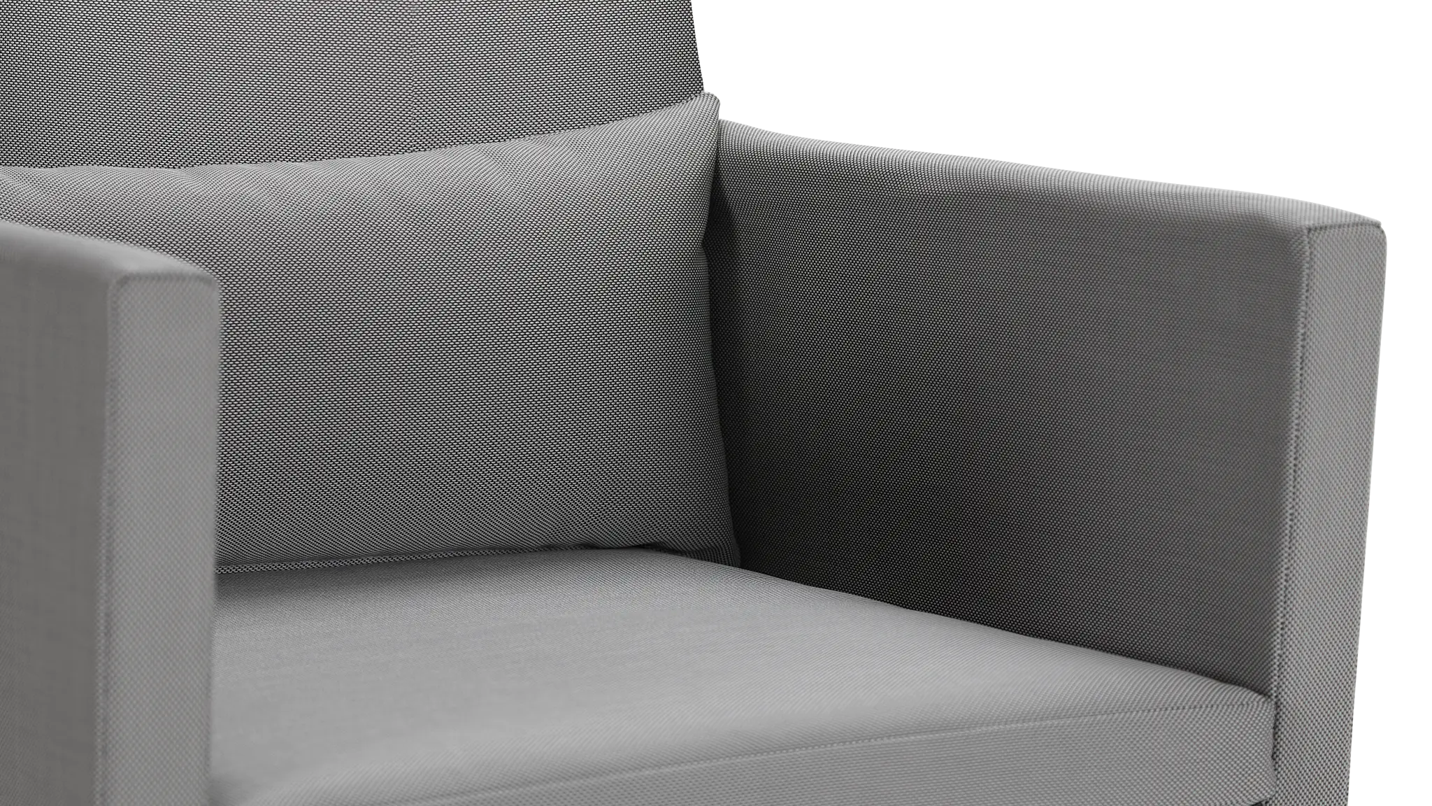 Lisbon Gray Cushioned Chair Lisbon Gray Cushioned Chair