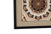 Contour Brown Framed Wall Art