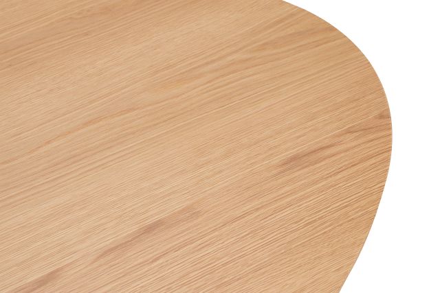 Nomad Light Tone 78" Oval Table