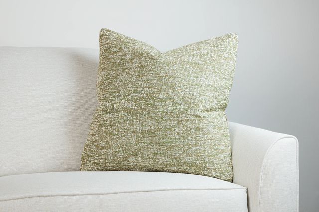 Baxter Green 24" Accent Pillow