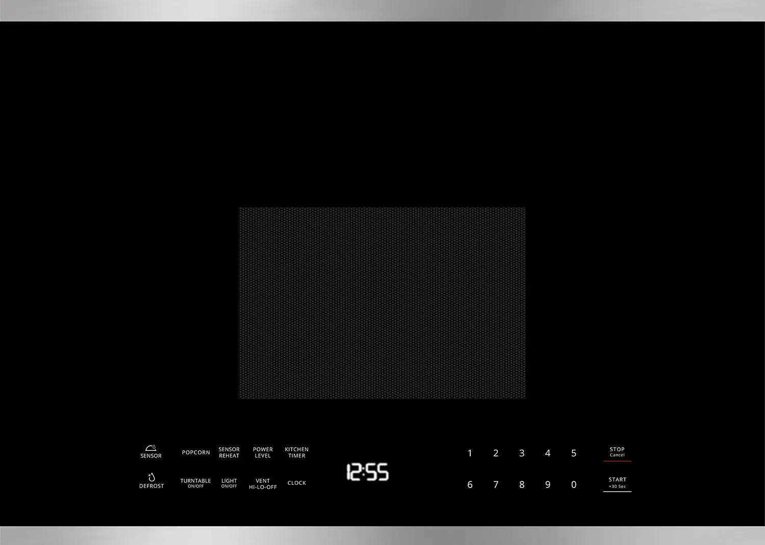 Xo Appliance 24 Series Black Built-in Microwave