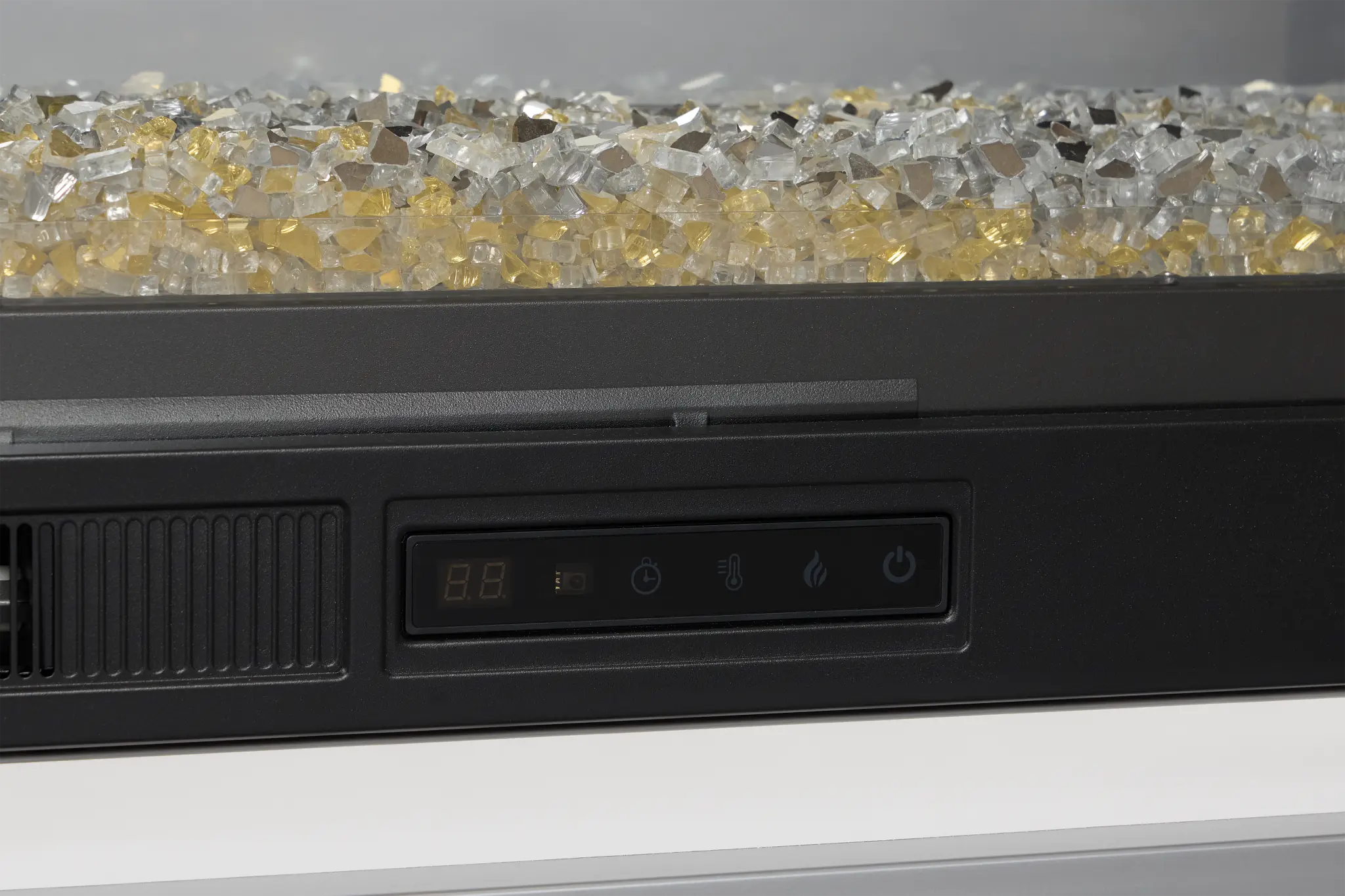 Stanley White 72" Tv Stand With Fireplace Insert Stanley White 72" Tv Stand With Fireplace Insert
