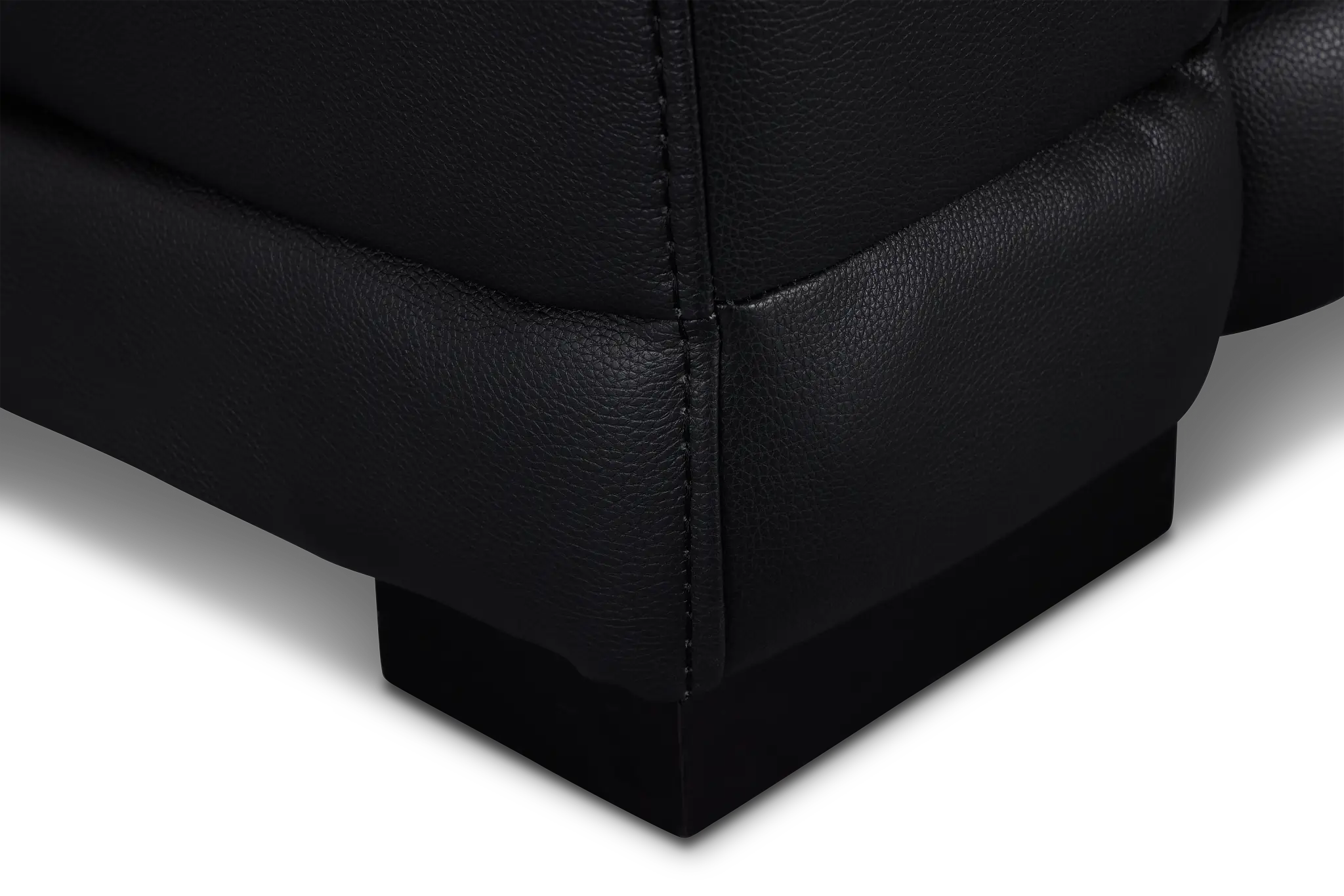 Lombardy Black Micro Power Reclining Sofa Lombardy Black Micro Power Reclining Sofa