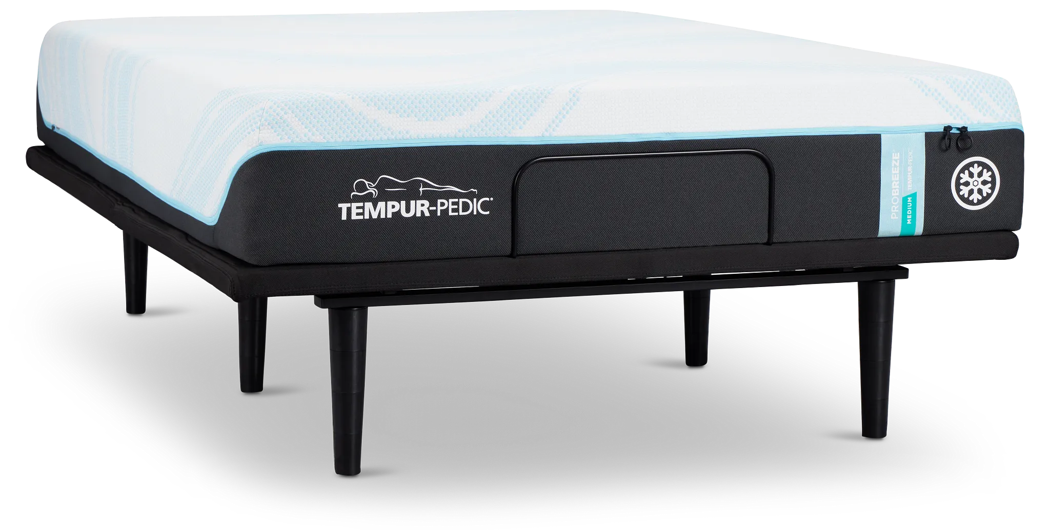 Tempur-pedic Tempur-probreeze Medium Ease Adjustable Mattress Set