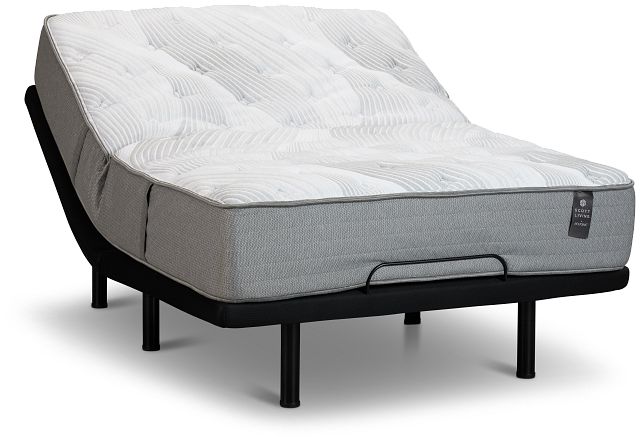 Scott Living By Restonic Pomona Plush Deluxe Adjustable Mattress Set