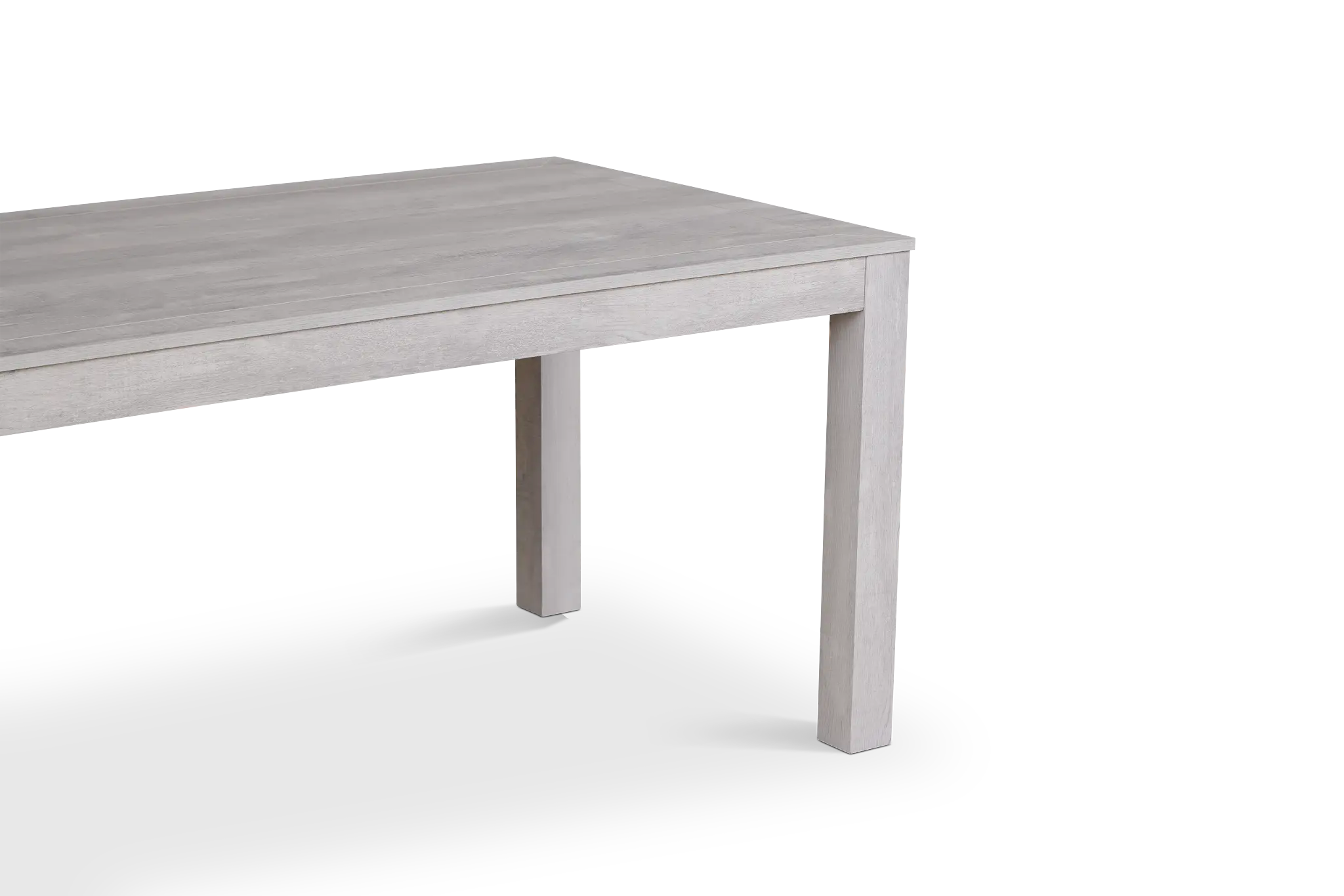 Delray White Rectangular Table Delray White Rectangular Table