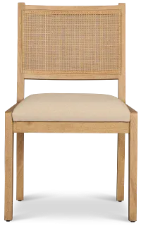 Pacific Light Tone Woven Upholstered Side Chair