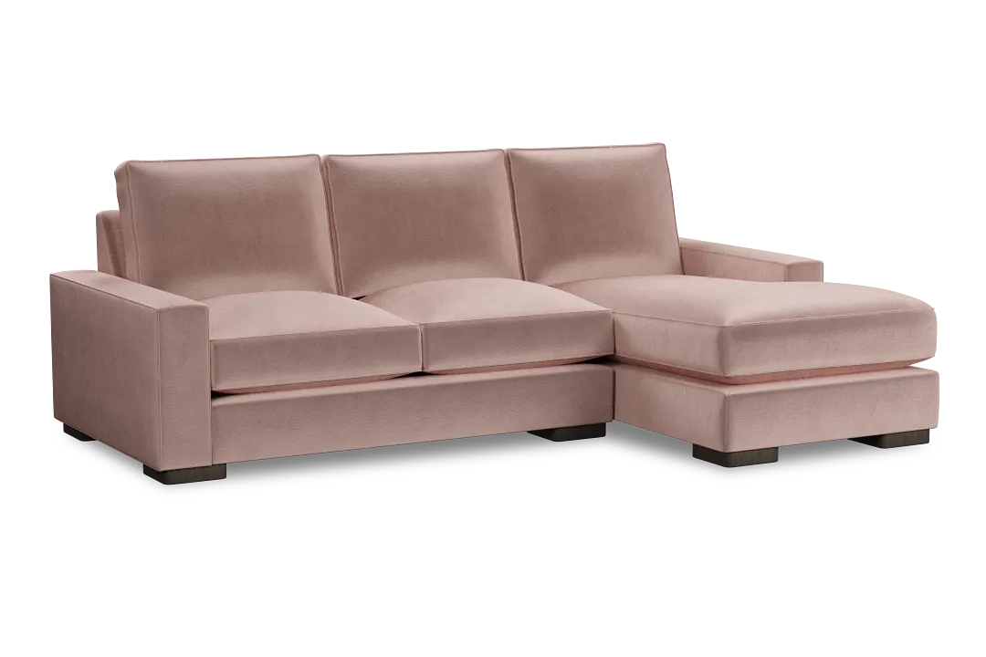 Edgewater Joya Light Pink Right Chaise Sectional
