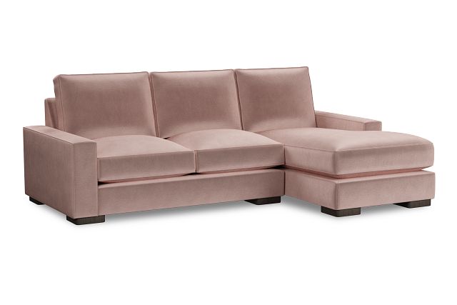 Edgewater Joya Light Pink Right Chaise Sectional