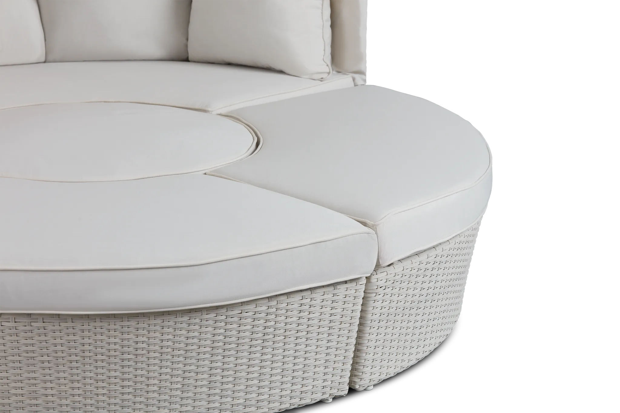 Biscayne White Canopy Daybed