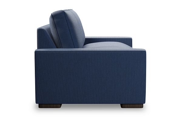 Edgewater Revenue Dark Blue Loveseat