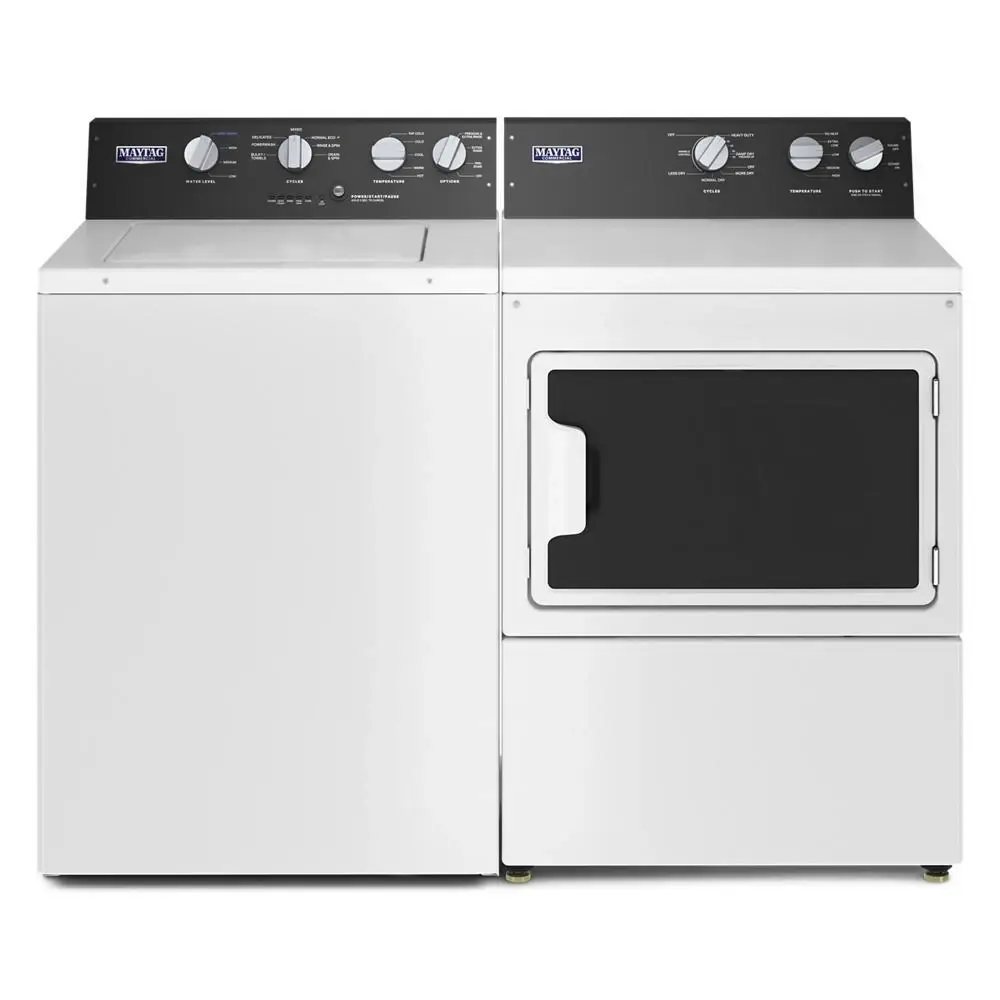 Maytag 583gw White Commercial Washer Maytag 583gw White Commercial Washer