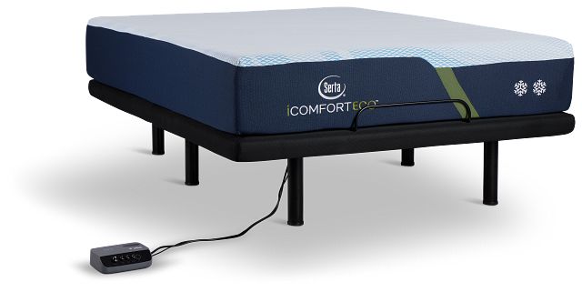 Serta Icomfort Eco F15gl Firm Elite Adjustable Mattress Set