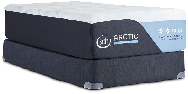 Serta Arctic Premier Plush Hybrid Mattress Set