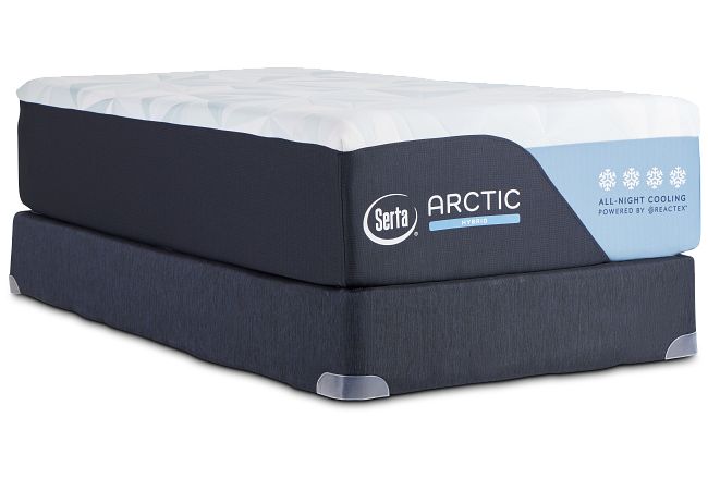 Serta Arctic Premier Plush Hybrid Mattress Set