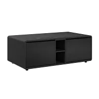 Rupin Black Fridge Rectangular Coffee Table