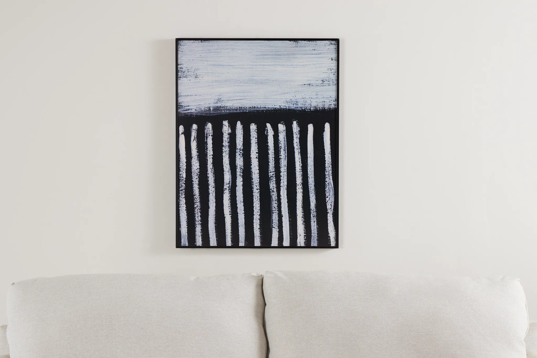 Ames Black Framed Wall Art