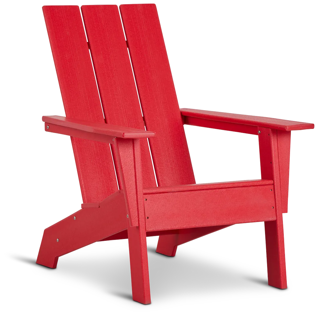 Cabo Red Adirondack Chair