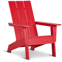 Cabo Red Adirondack Chair