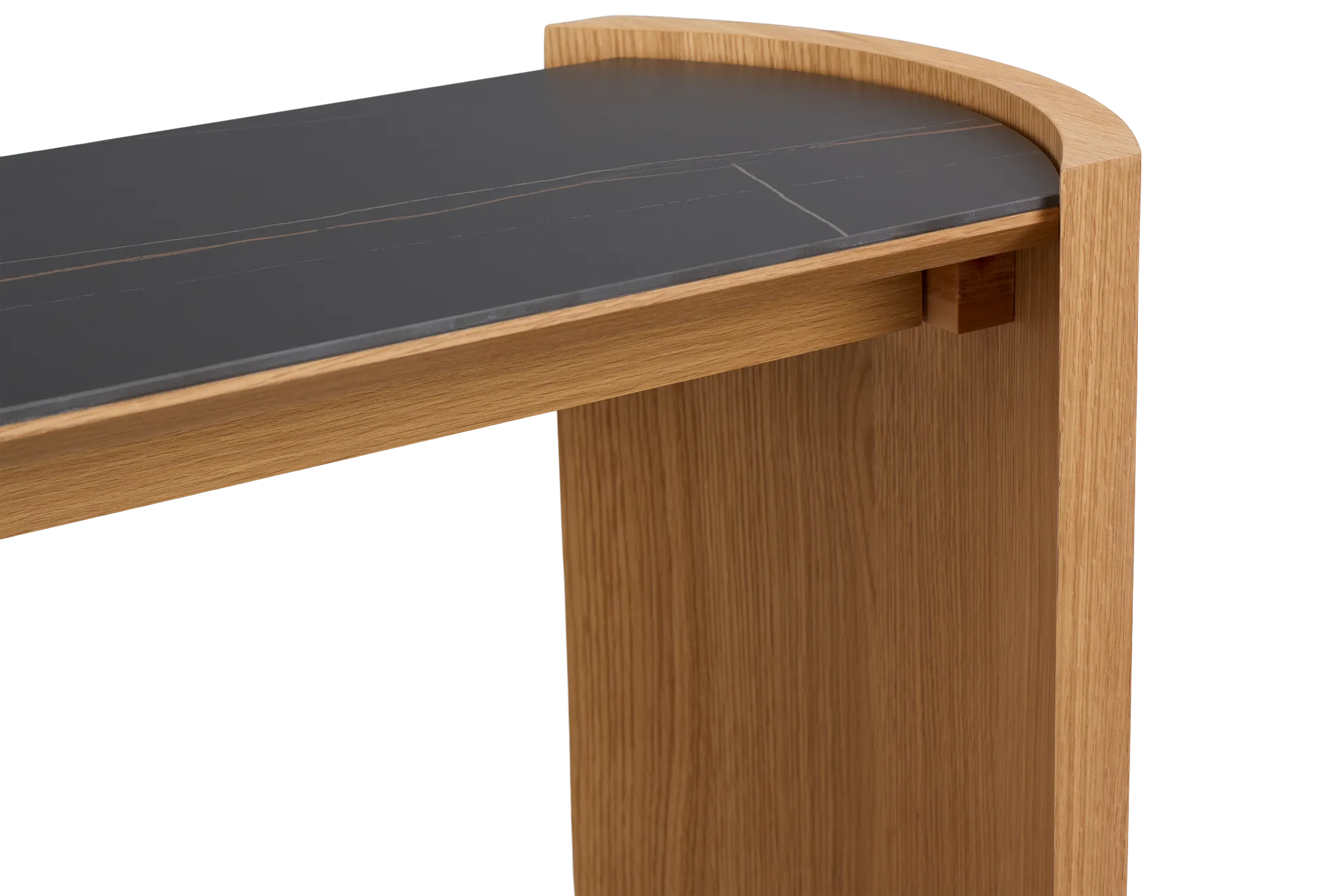 Nomad Light Tone Ceramic Sofa Table