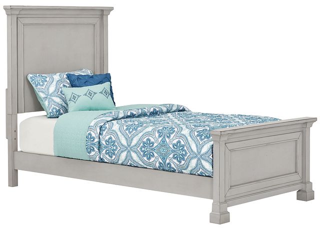 Stoney Gray Panel Bed (0)