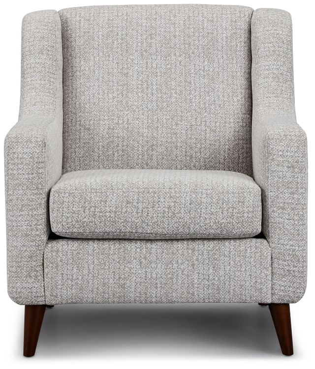 Zeta Pewter Accent Chair