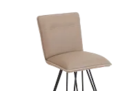 Demi Taupeswivel 30" Upholstered Barstool