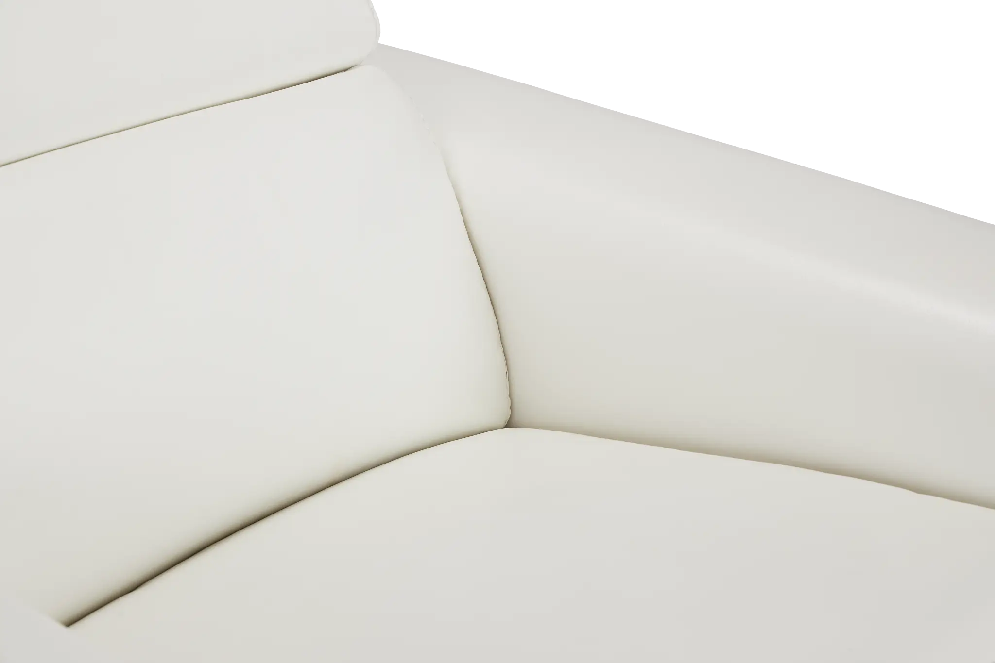 Lombardy White Micro Power Recliner Lombardy White Micro Power Recliner
