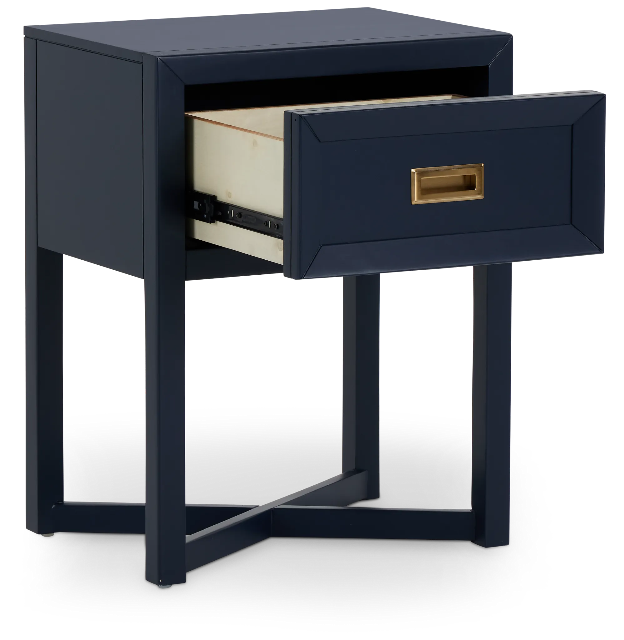 Ryder Dark Blue Nightstand