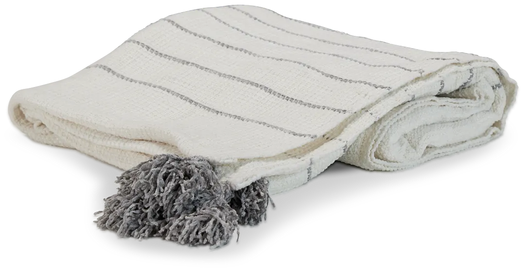 Bex Gray 60" X 90" Throw