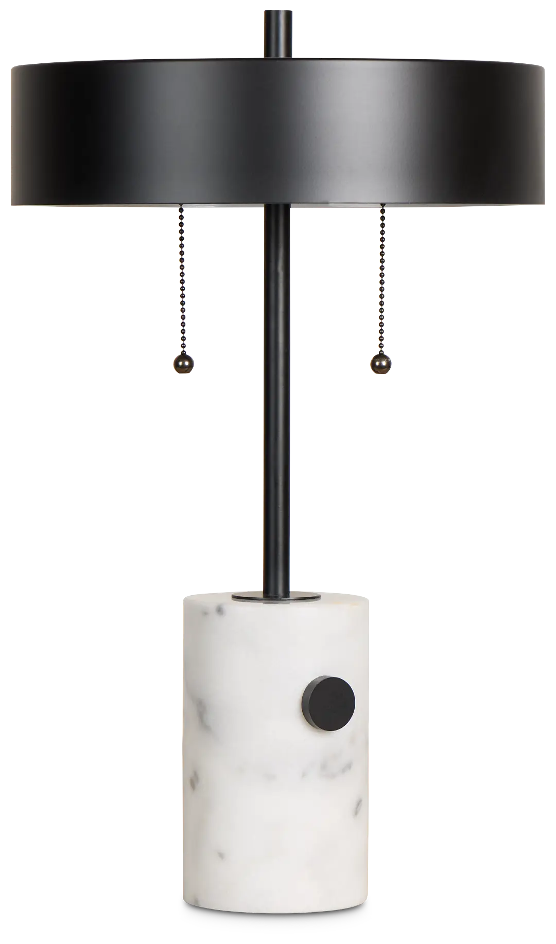 Ozzy Black Marble Table Lamp Ozzy Black Marble Table Lamp