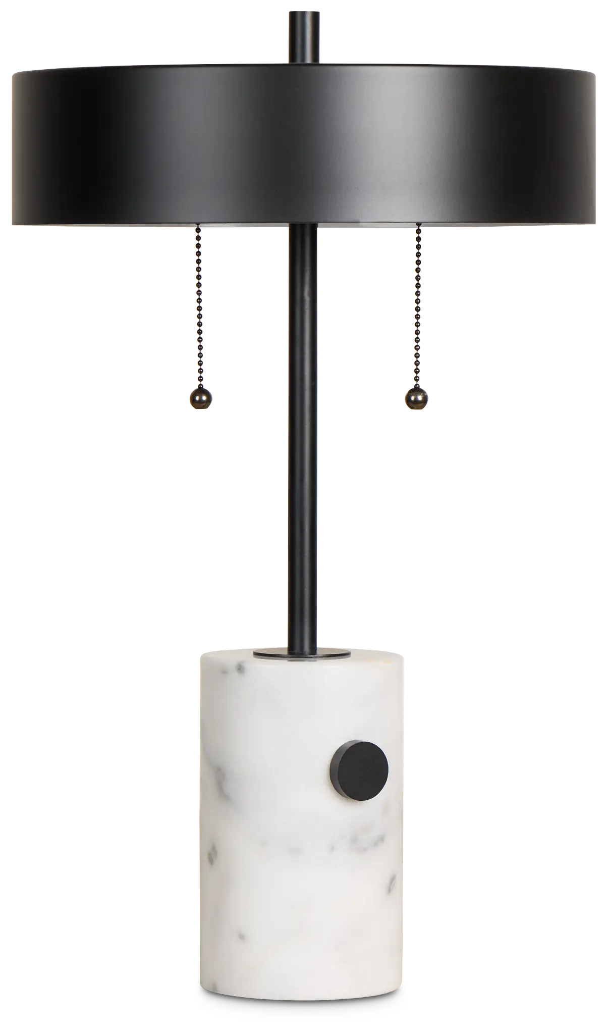 Ozzy Black Marble Table Lamp Ozzy Black Marble Table Lamp